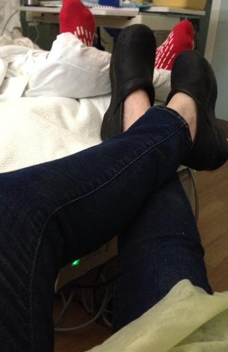Patient Advocate Dansko clogs