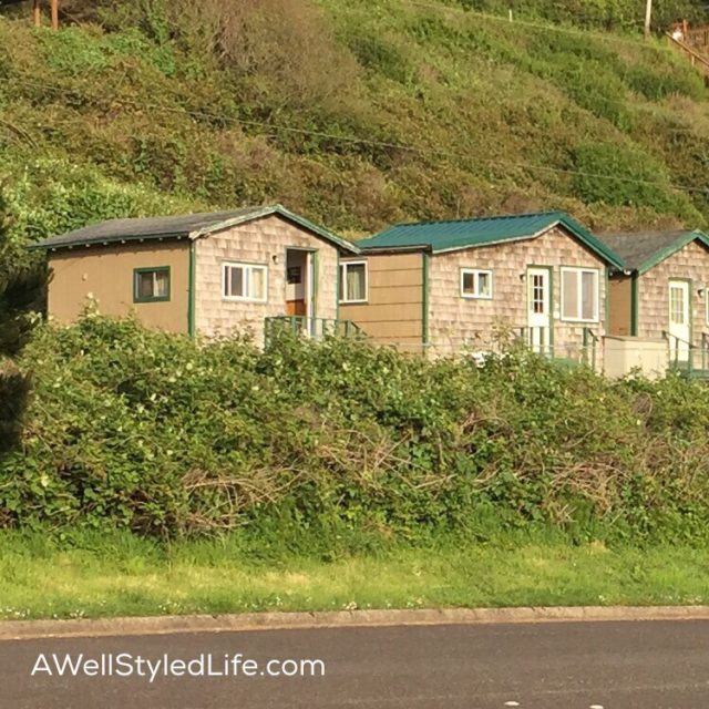 Tiny cabins in Oceanside Oregan