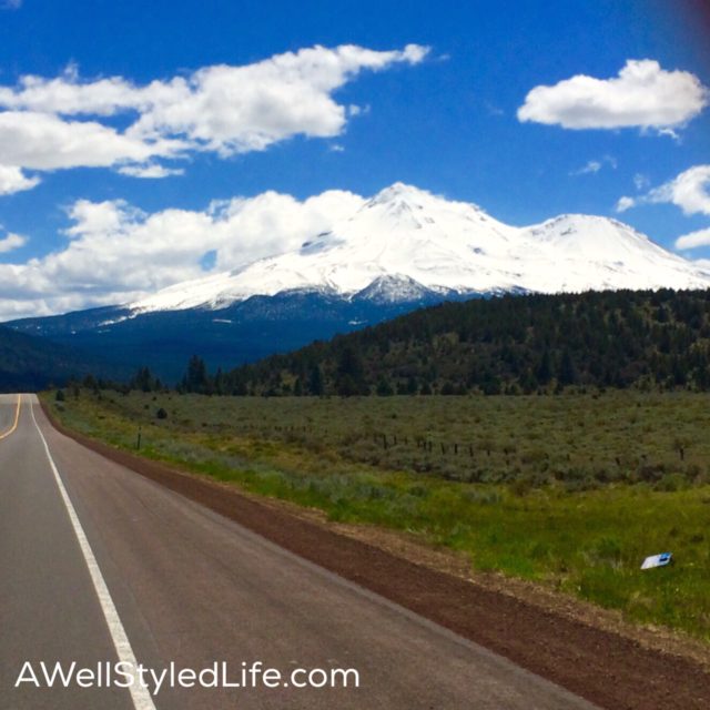 Seeing Mt Shasta always feels like coming home