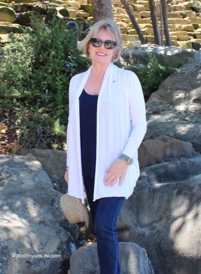 Classic separates combine for casual style
