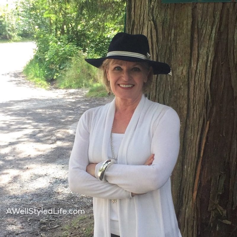 Navy Felt Fedora from Bonnet Millinery
