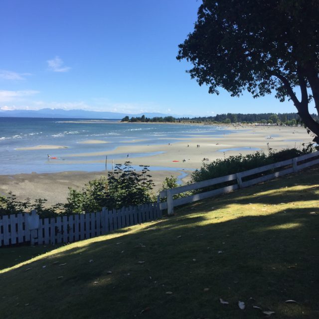 Beach in Parksville, BC