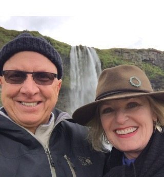Jennifer and Kevin Connolly in Iceland