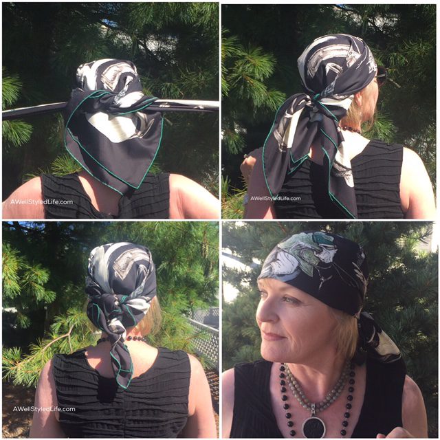 How to tie a doo rag over your hair