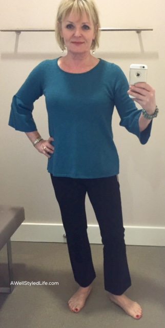 Trumpet Sleeve Sweater from Loft