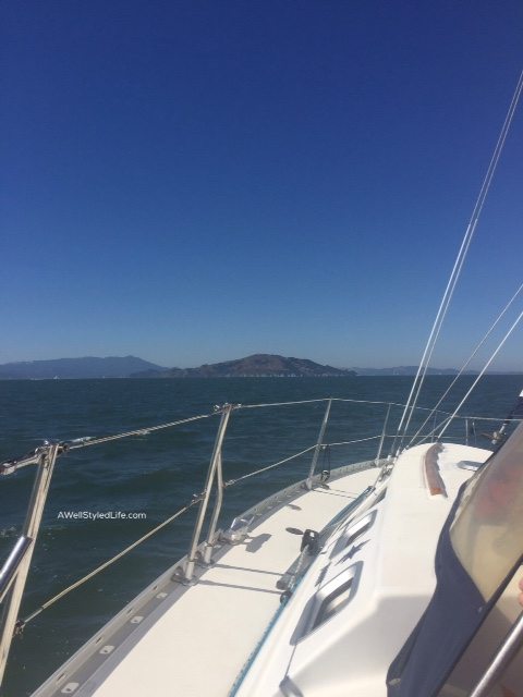 Heading toward Angel Island in SF Bay
