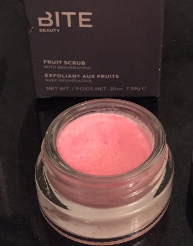 Fashion and Lifestyle blog for women over 50 Lip scrub by Bite beauty