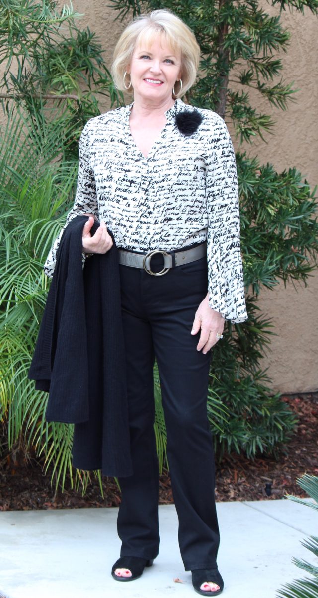 Love at first sight blouse from Chico's