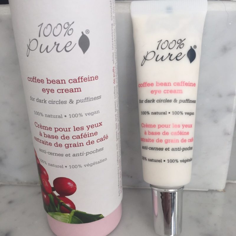 100% Pure eye cream review