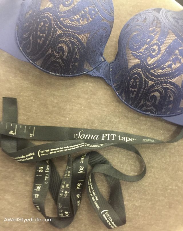Soma bra fitting at Soma Boutique