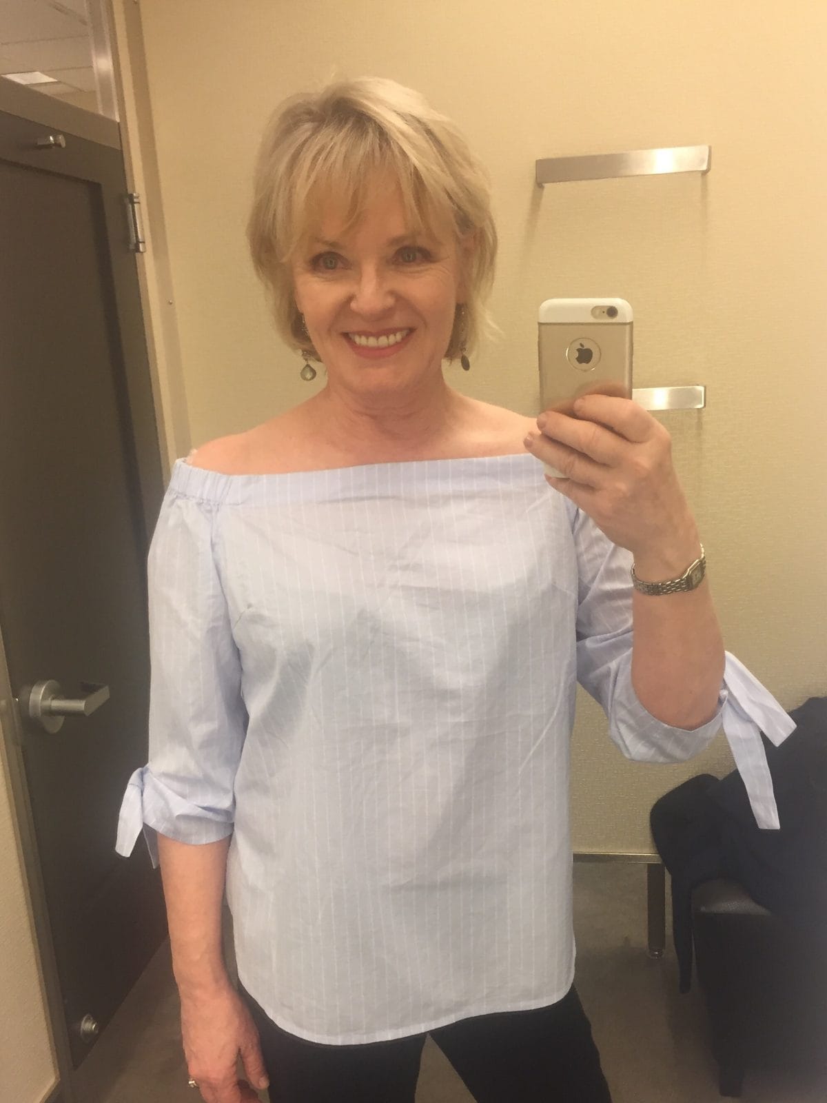 Tie Sleeve Off the Shoulder Top from Nordstrom