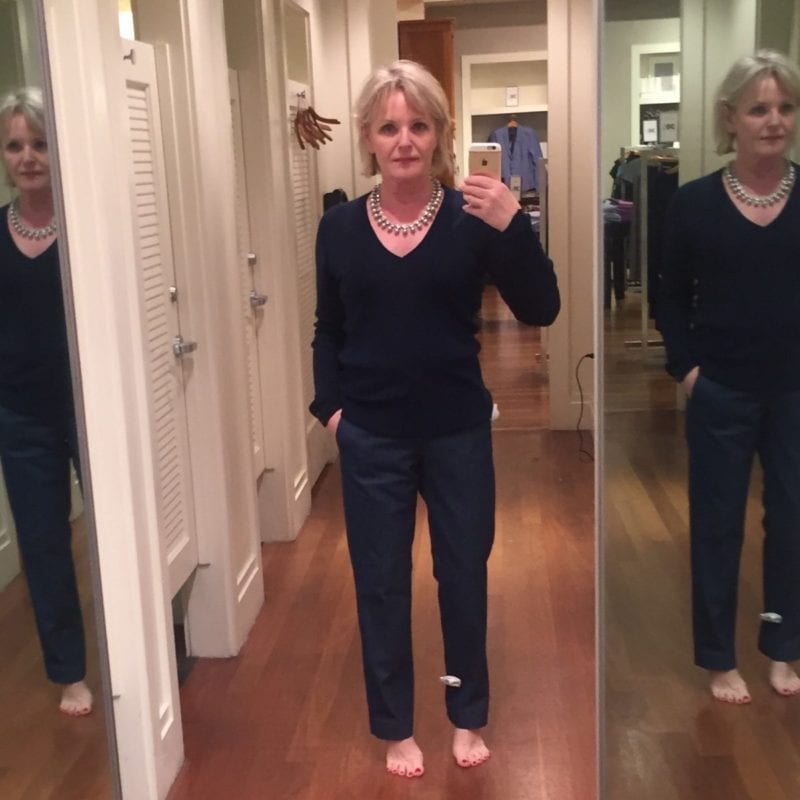 Petites at Banana Republic