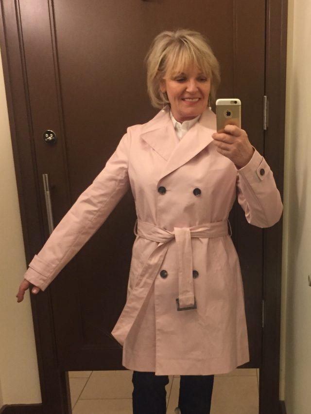shopping at Banana Republic
