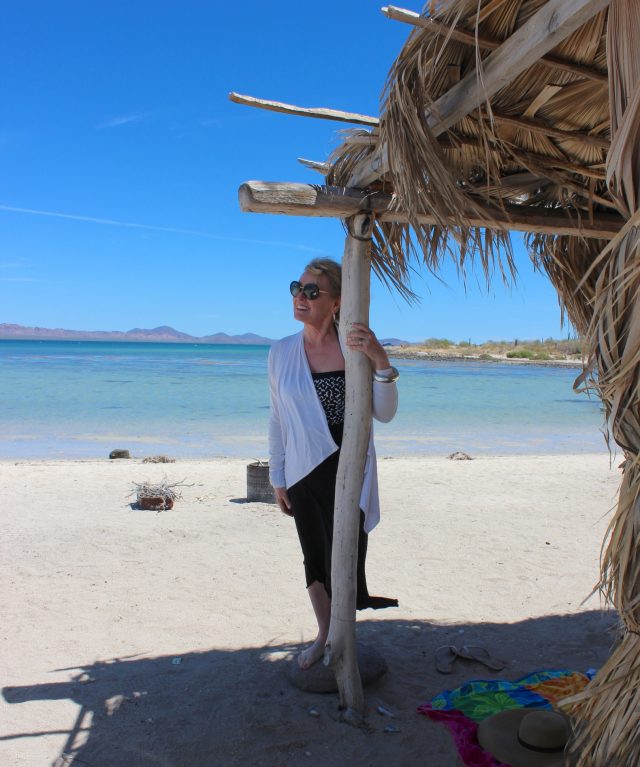 deserted beach