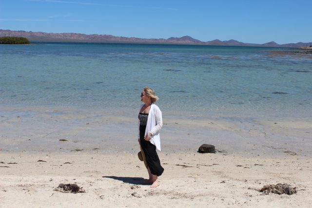 deserted beach