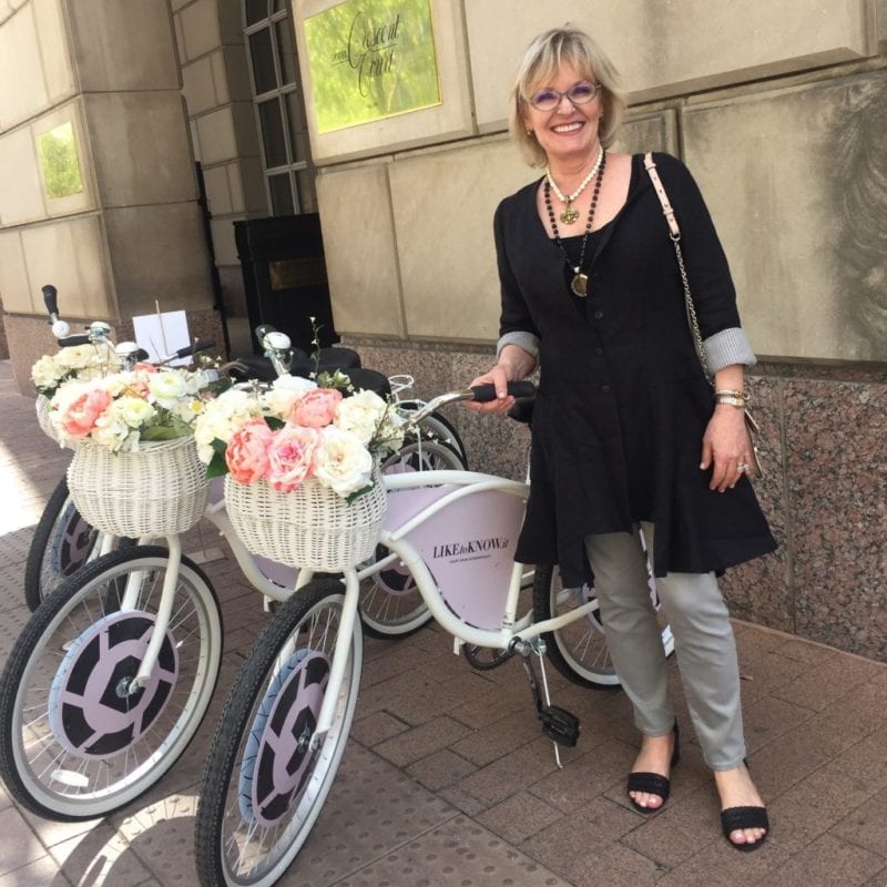 arriving at the #rsthecon wearing linen and French Kande