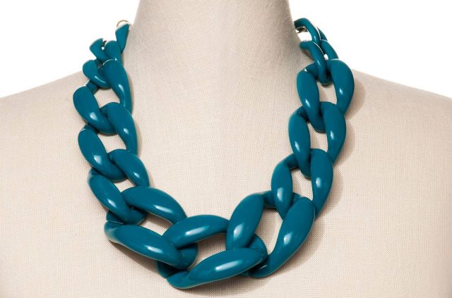 SugarFix lucite necklace