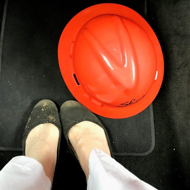 hard hat for construction