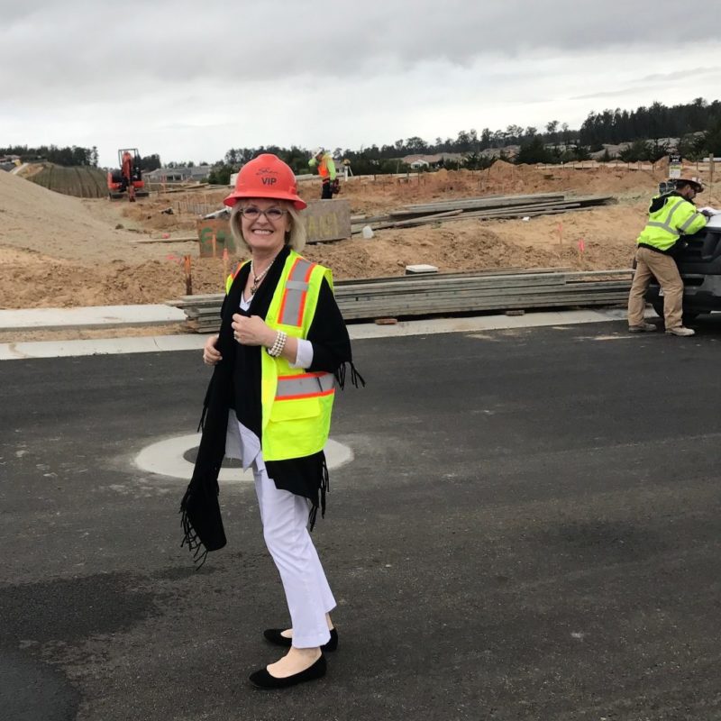 construction site at Trilogy Monarch Dunes