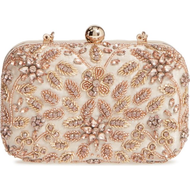 Beaded Floral Handbag