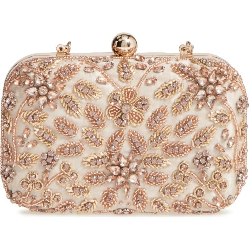 Beaded Floral Handbag