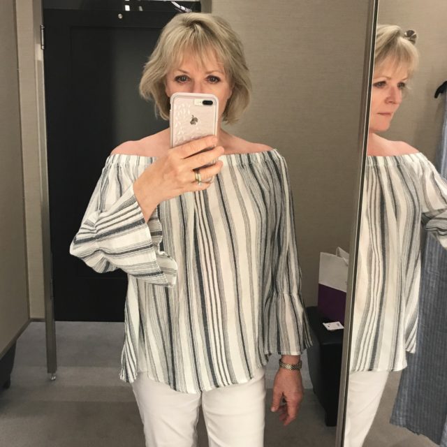 Jennifer Connolly of A Well Styled Life shopping at Nordstrom