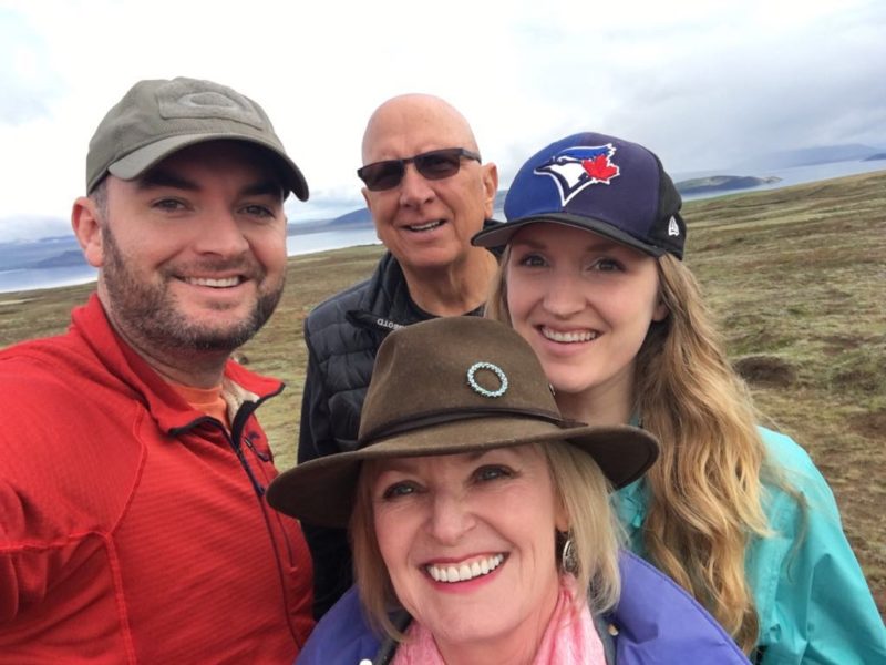 Lifestyle blogger Jennifer Connolly camping in Iceland