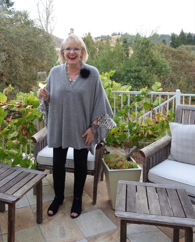 Jennifer Connolly of A Well Styled life wearing Halogen Cashmere from Nordstrom