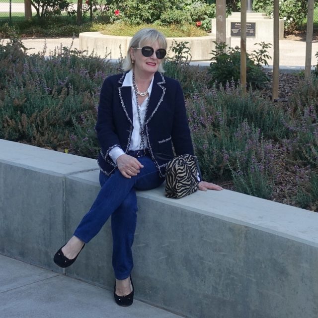 Jennifer Connolly wearing Talbots new Fall 2017
