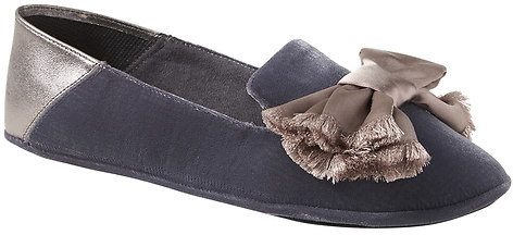Italian Velvet slippers from Banana Republic on A Well Styled Life