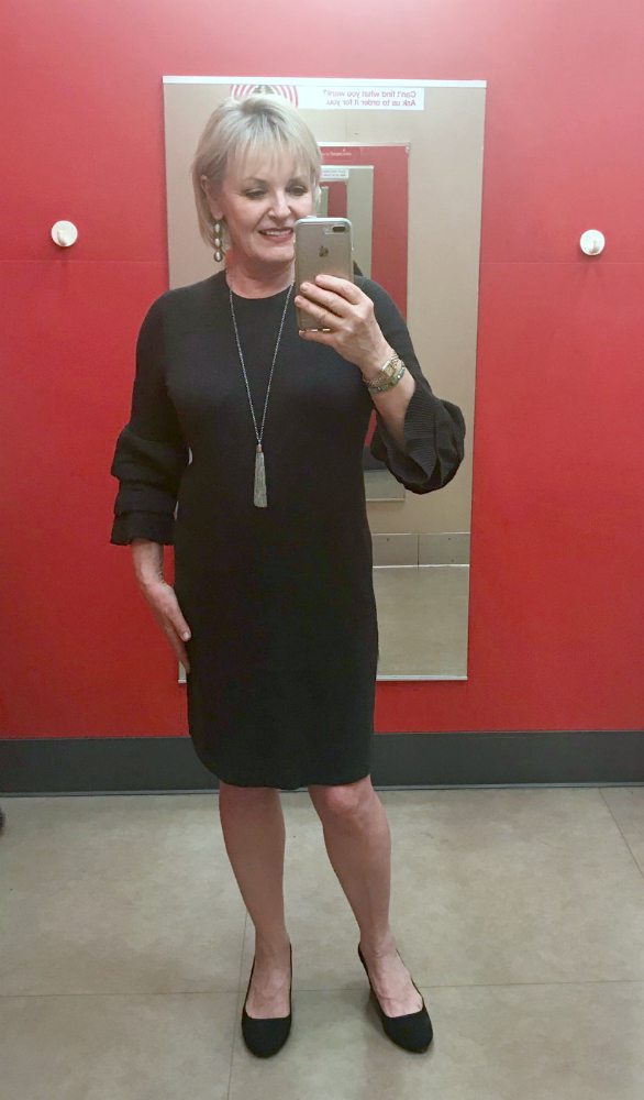Jennifer Connolly of A Well Styled Life wearing Target dress