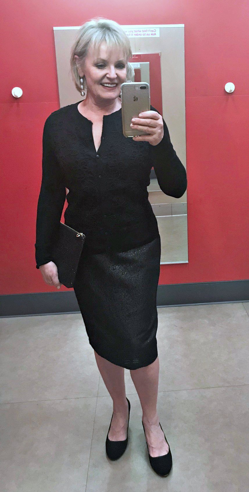 Jennifer Connolly of A Well Styled Life wearing Target party skirt