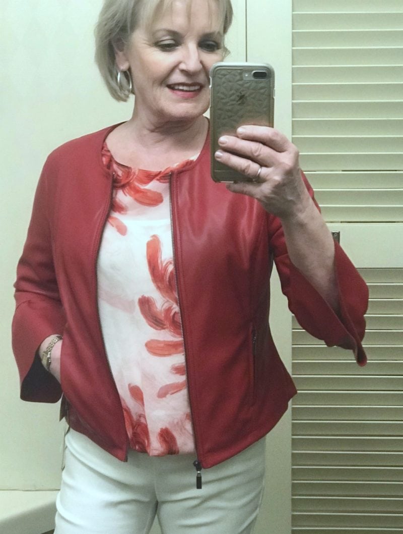 Jennifer Connolly of A Well Styled Life wearing Alfani Petites from Macy's