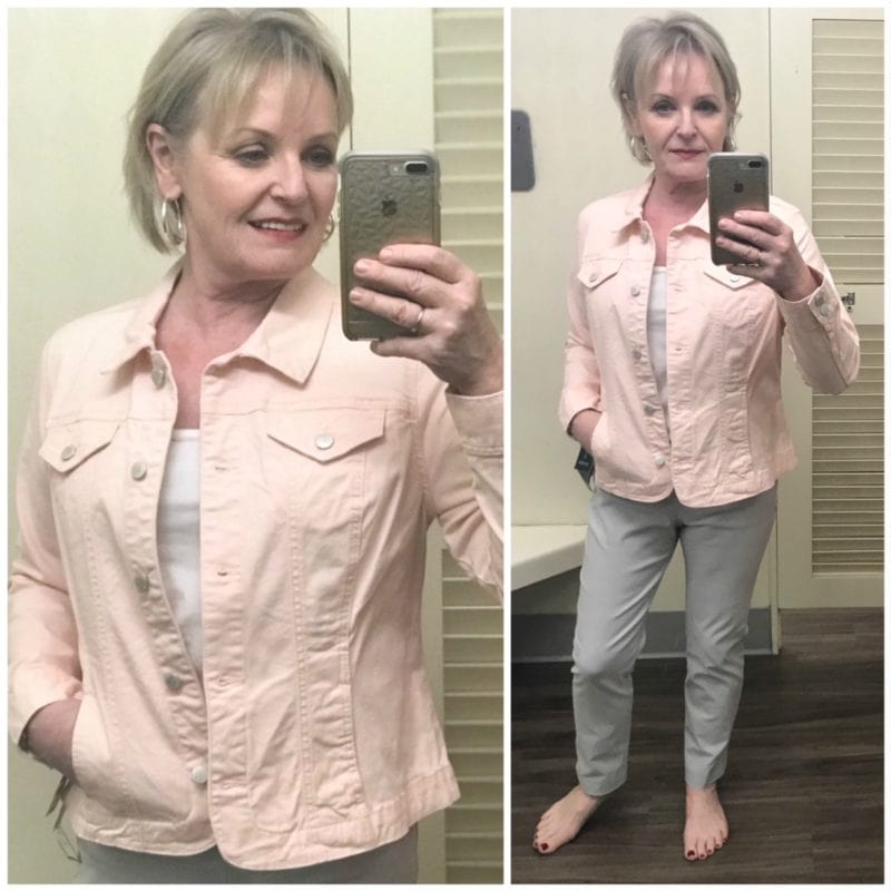 Jennifer Connolly of A Well Styled Life wearing petites from Macy's