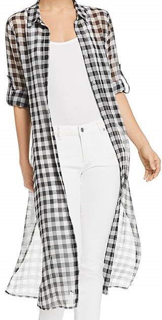 Sheer shirt for mature women on A Well Styled Life