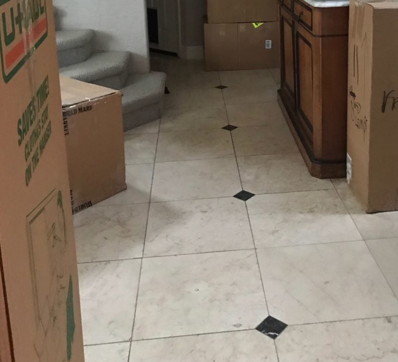 Moving boxes