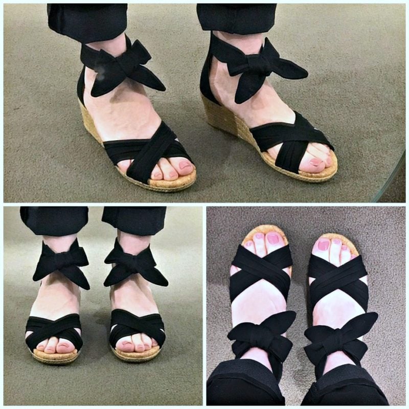 Ugg wedge from Nordstrom on A Well Styled Life