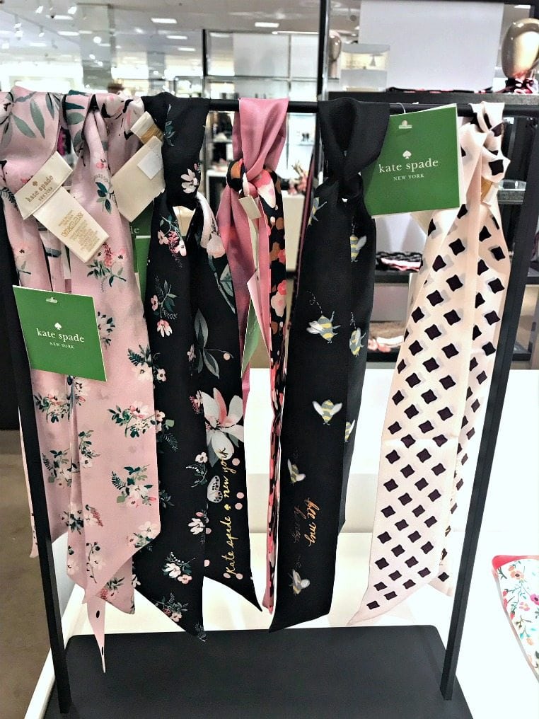 Kate Spade skinny scarves from Nordstrom