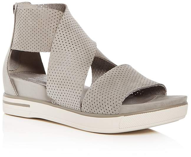 Eileen Fisher platform sandal from Bloomingdales on A Well Styled Life