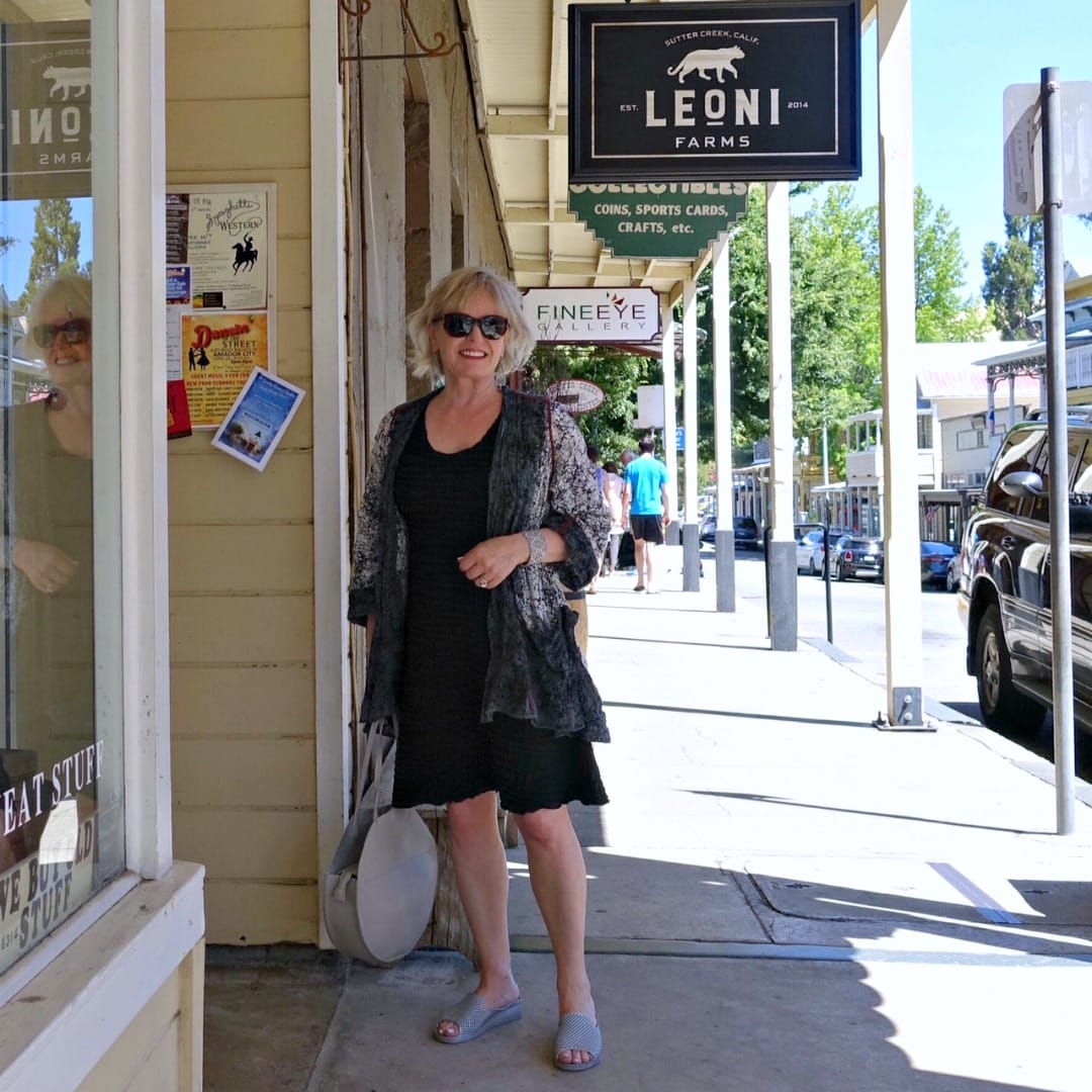 Jennifer Connolly of A Well Styled Life exploring Sutter Creek