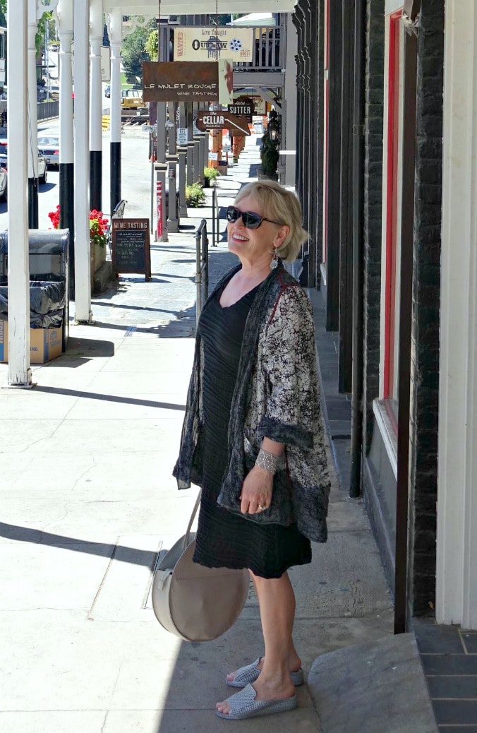 Jennifer Connolly of A Well Styled Life exploring Sutter Creek