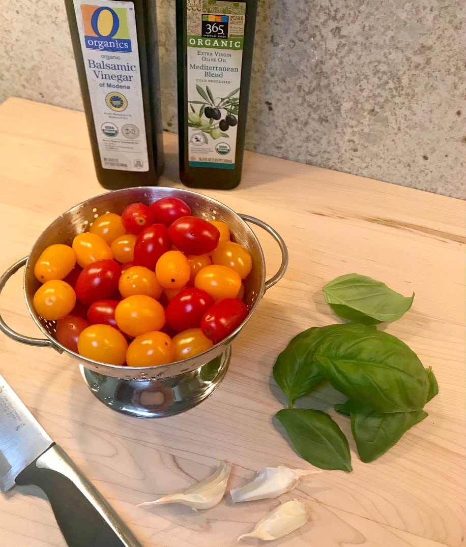 Tomato Basil Salad recipe on A Well Styled Life