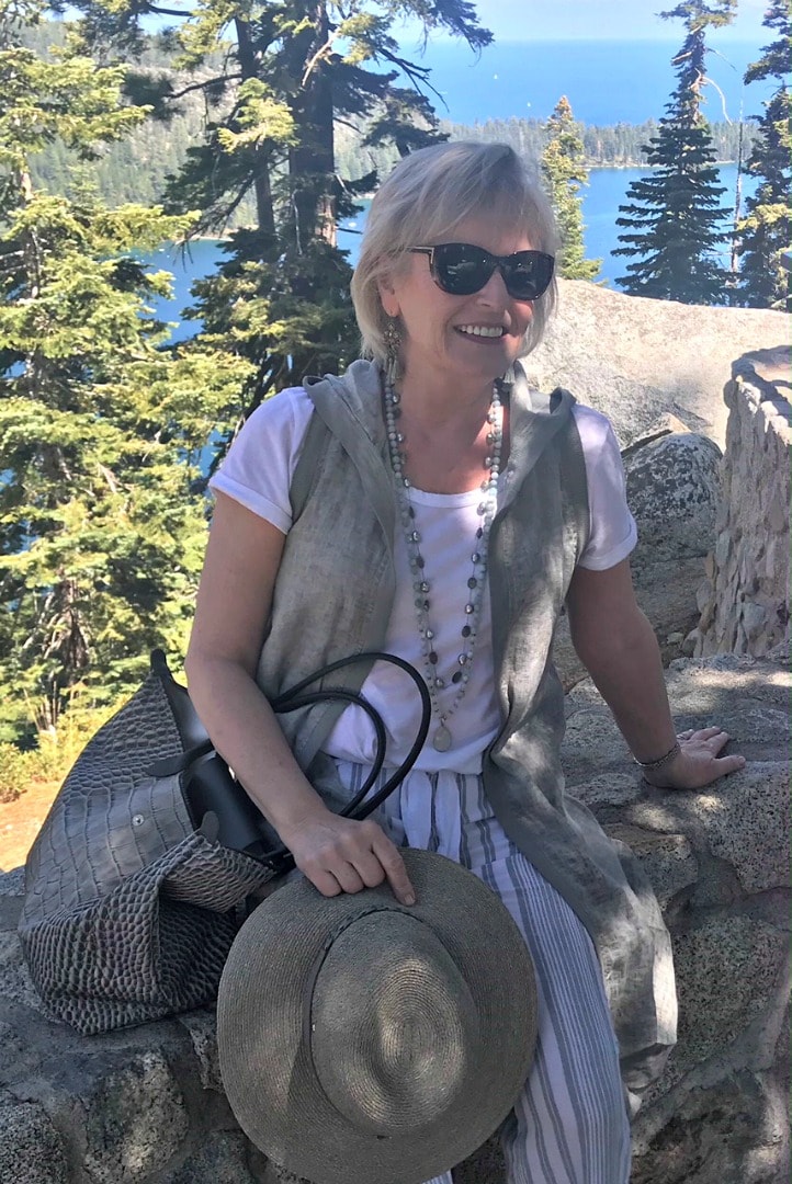 Jennifer Connolly of A Well Styled Life exploring Emerald Bay