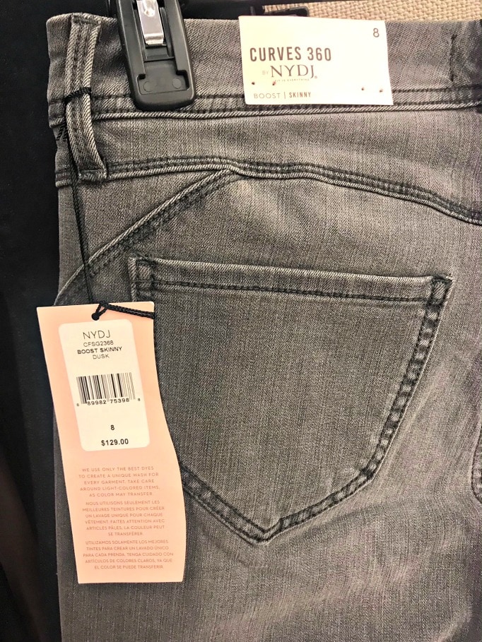 back pocket of NYDJ Curves 360 on A Well Styled Life