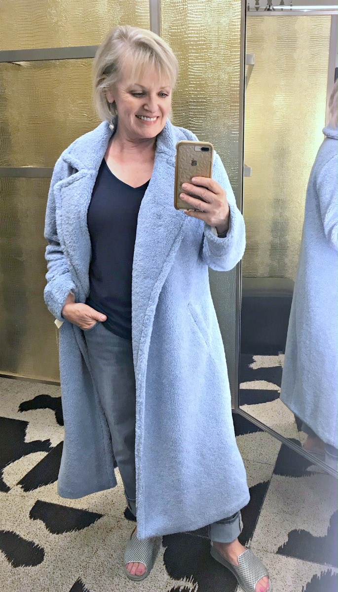 Teddy Faux Fur Coat by Something Navy