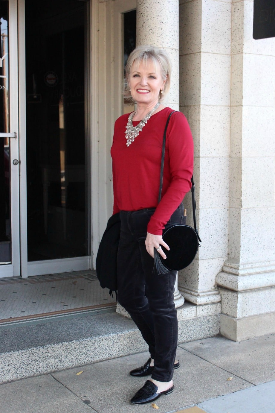 Velvet jeans from Ann Taylor on A Well Styled Life