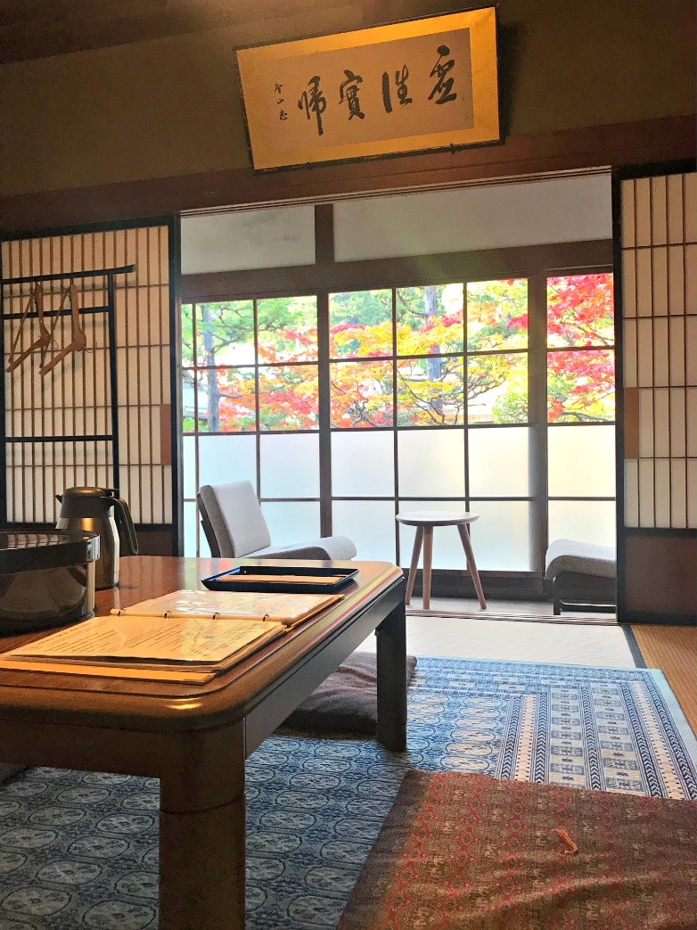 Staying at Ekoin Buddhist temple in Koyasan