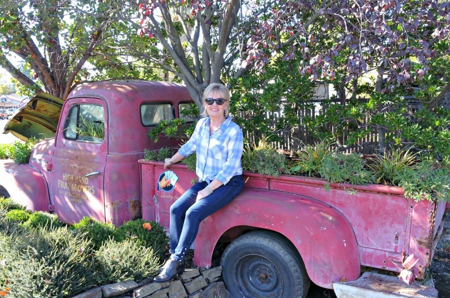 styling plaid and pearls in Loomis CA