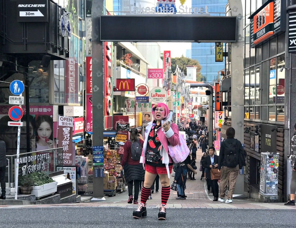 Street performer from Tokyo on A Well Styled Life