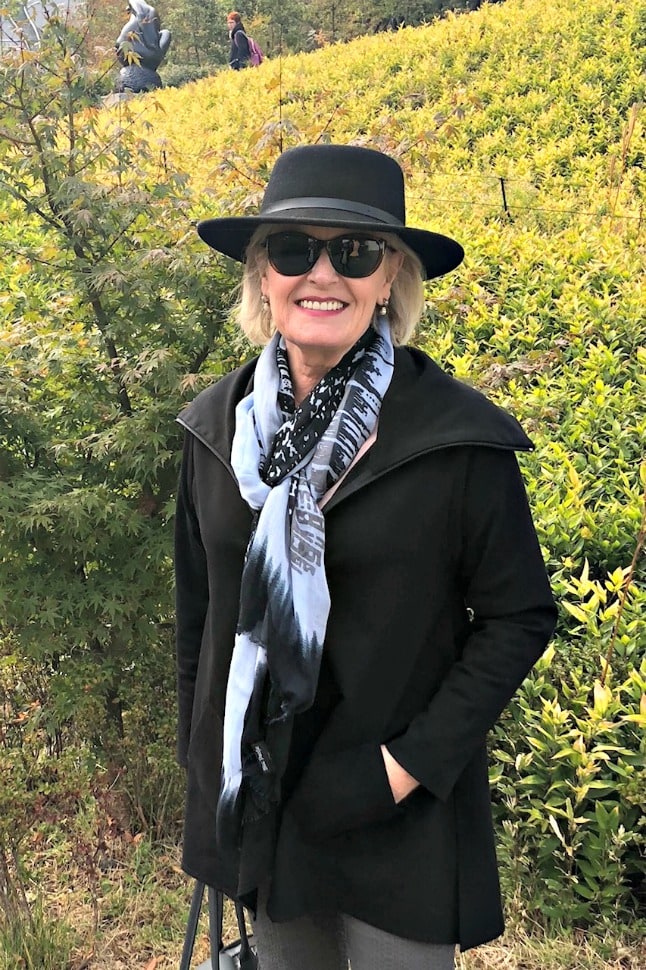 Sassy Cowl jacket from Artful Home on A Well Styled Life